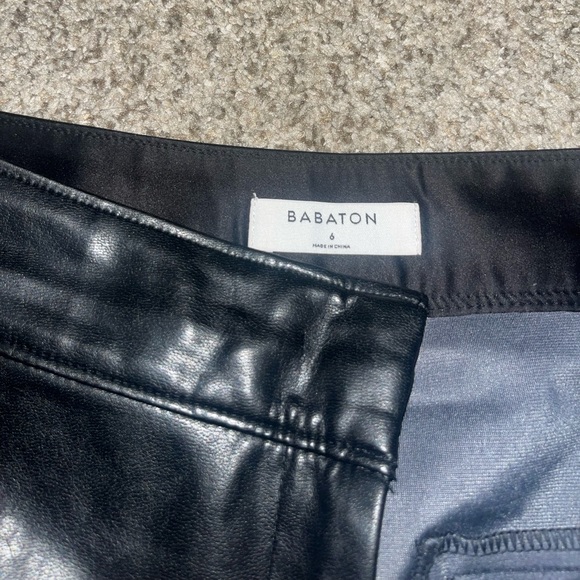 ARITZIA Babaton High-Rise Vegan Leather Pants - Picture 2 of 4